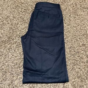 Navy J. Ferrar Dress Pants